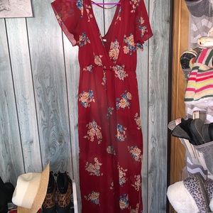 Maxi dress, worn once for bridal shower.